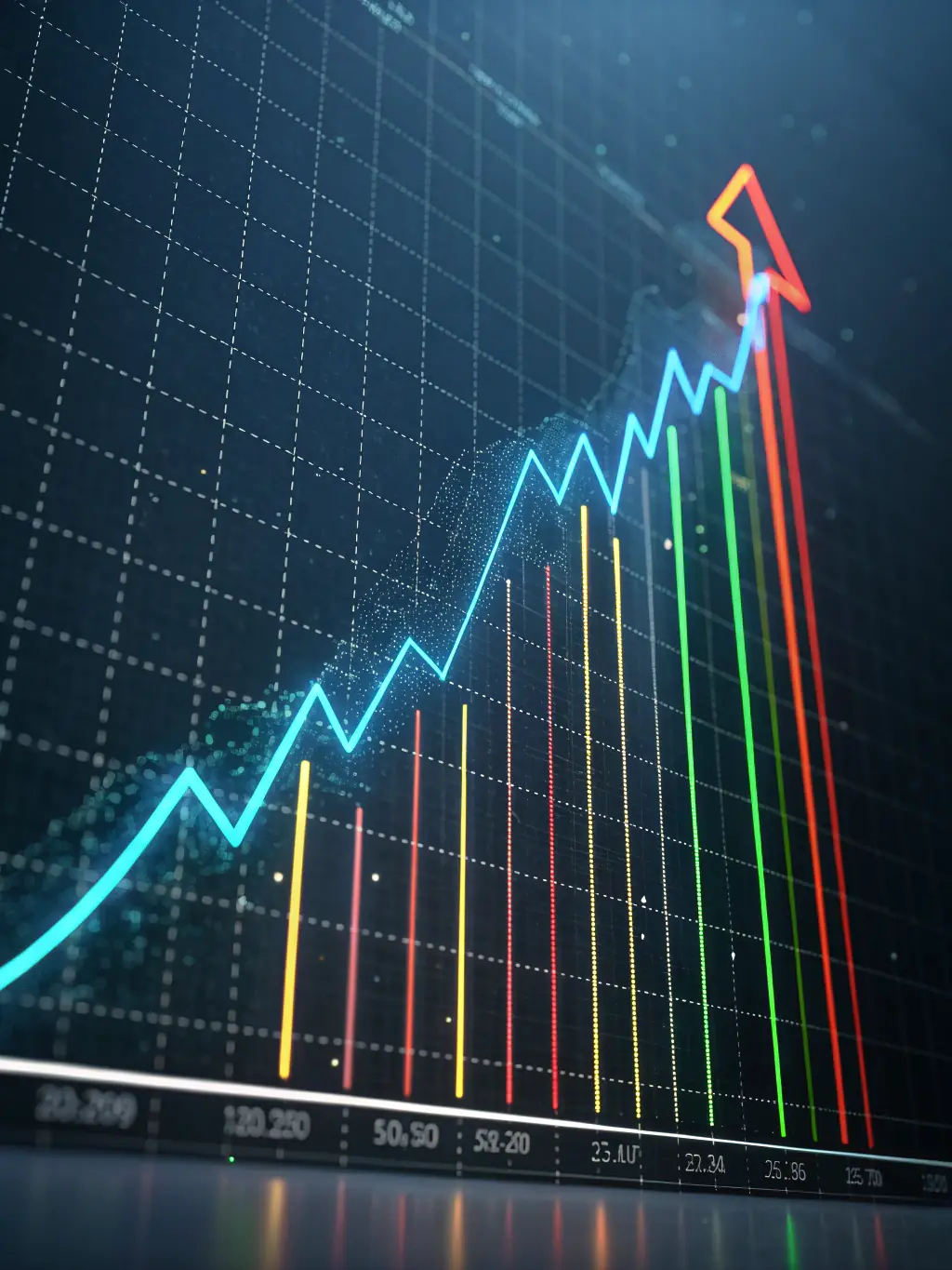 A graph showing a clear upward trend in revenue, illustrating the tangible results of LeMay's consulting.